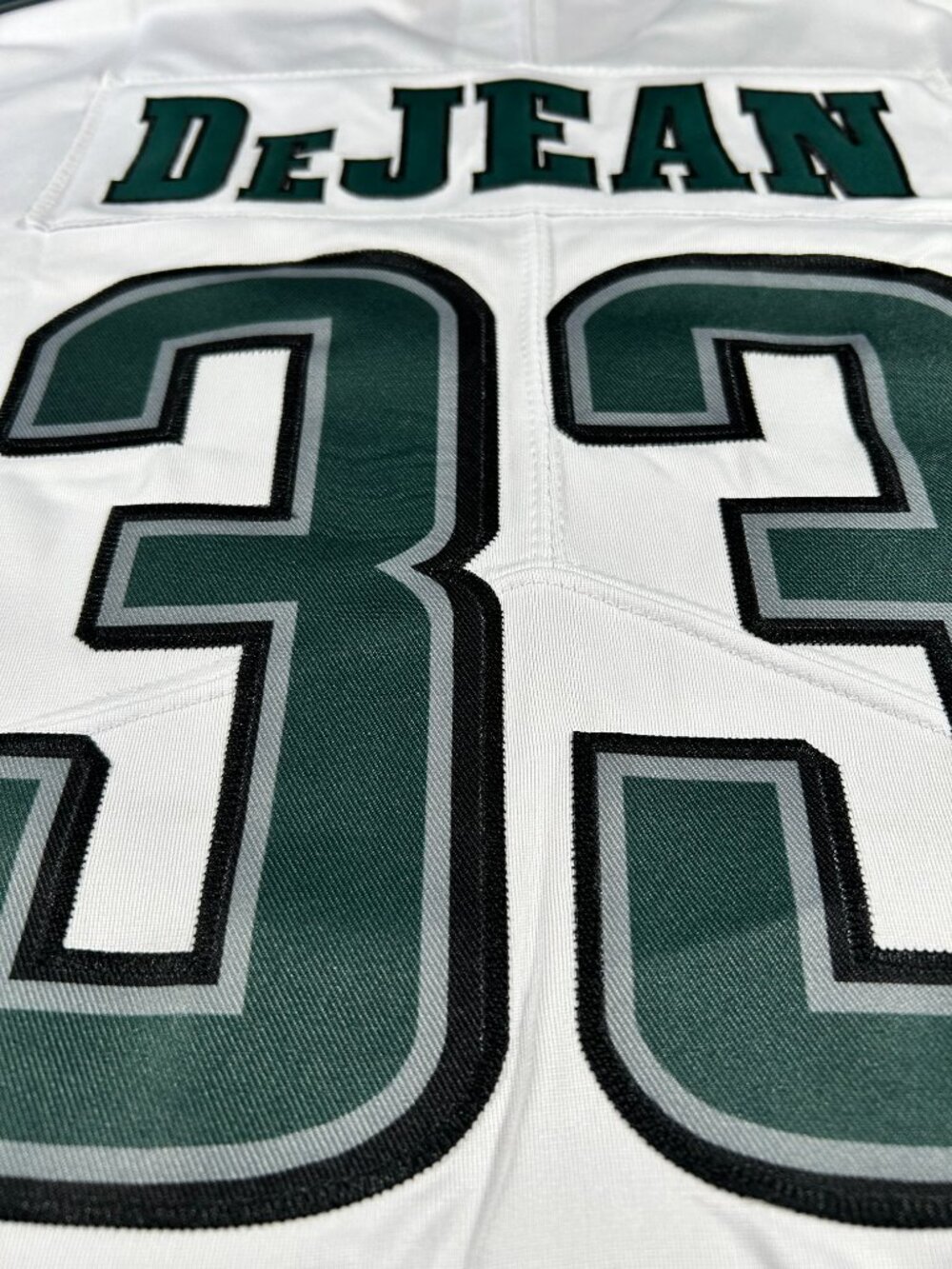 Cooper DeJean #33 Philadelphia Eagles All-Stitched White Jersey Men's Sizes